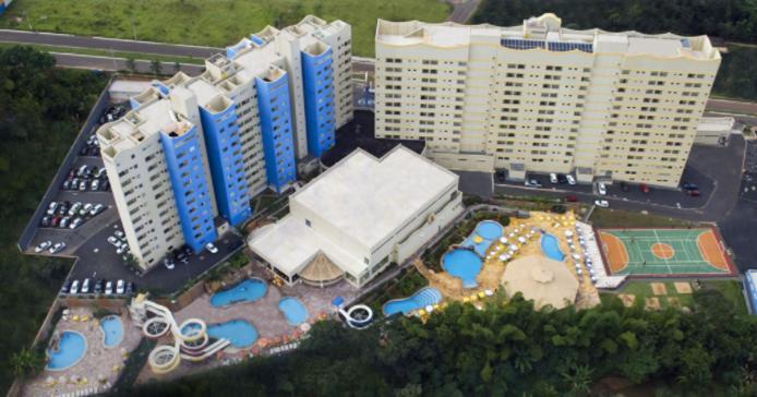 SUÍTE PARA ATÉ 4 PESSOAS EM GOLDEN DOLPHIN GRANDE HOTEL PISCINA 24h Caldas Novas Exterior foto